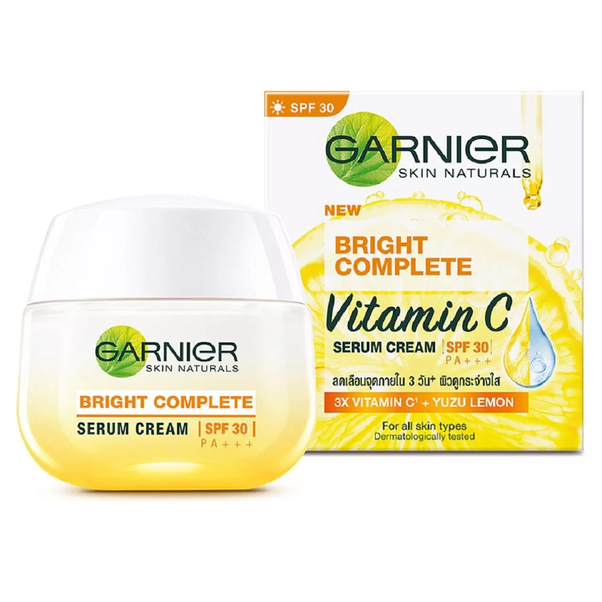Garnier Bright Complete Vitamin C Serum Cream SPF 30 - 50ml