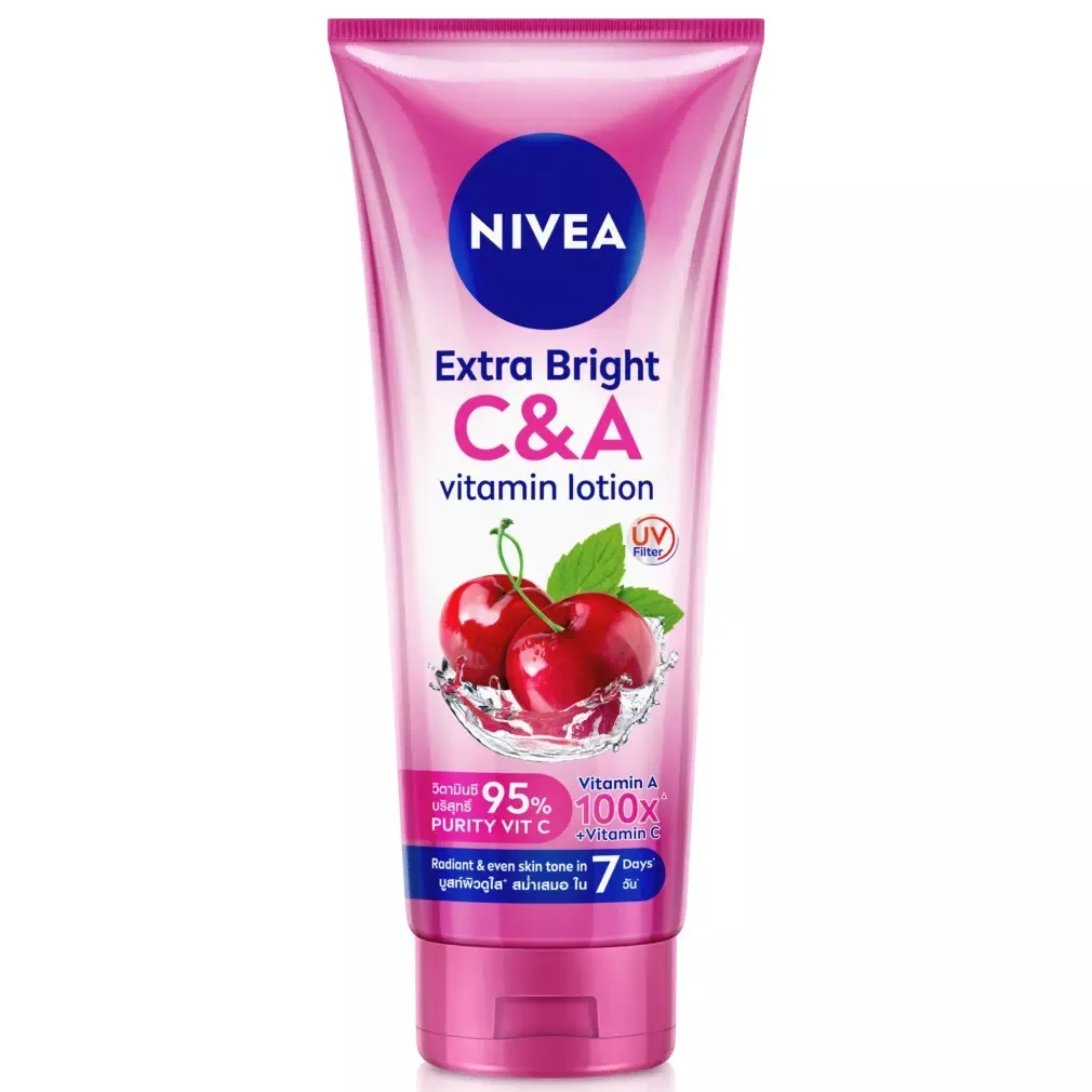 Nivea Extra Bright C & A Vitamin Body Lotion 320ml for Radiant Skin