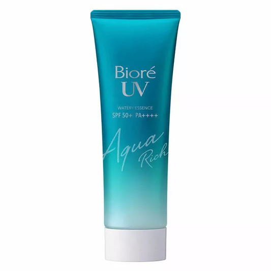 Biore UV Aqua Rich Watery Essence SPF50+ PA++++ 85g - Lightweight, Water-Based Sunscreen