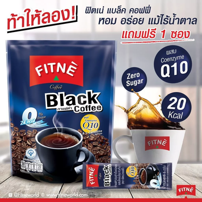 Fitne Black Coffee Q10 - 150g (10 x 15g Sachets)