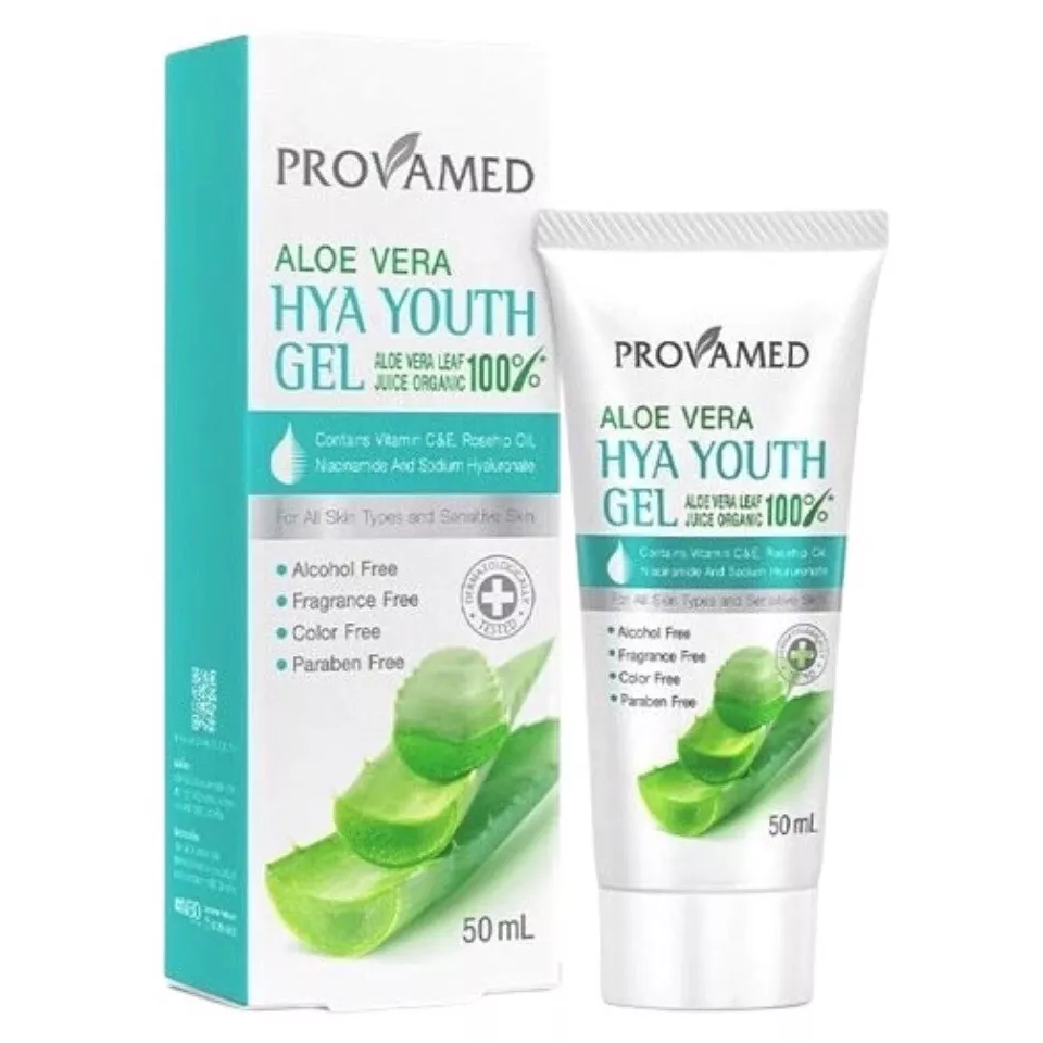 Provamed Aloe Vera Hya Youth Gel 50ml – Nourishing & Hydrating Face & Body Gel
