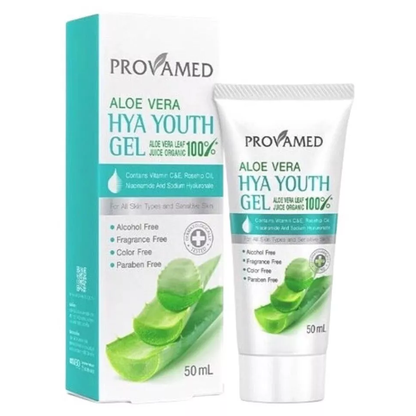 Provamed Aloe Vera Hya Youth Gel 50ml – Nourishing & Hydrating Face & Body Gel