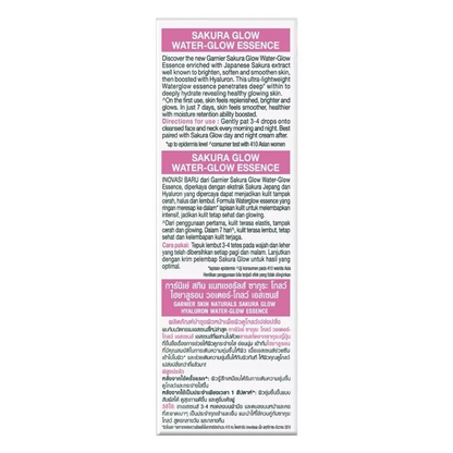 Garnier Sakura Glow Hyaluron Serum - Water-Glow Essence 100ml