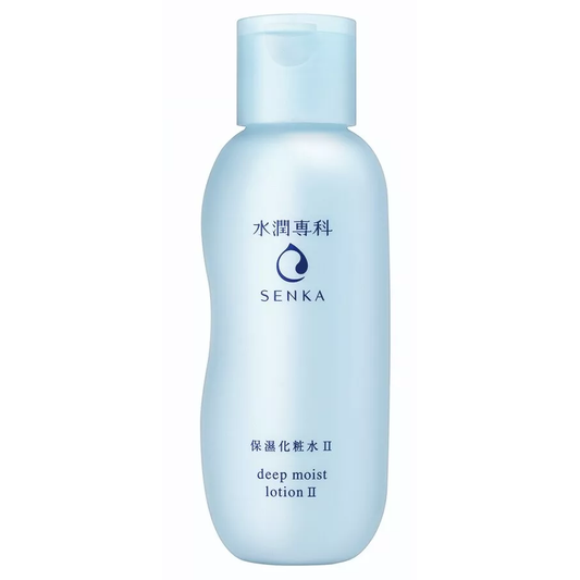 Senka Deep Moist Lotion II 200ml - Intense Hydration & Lightweight Feel
