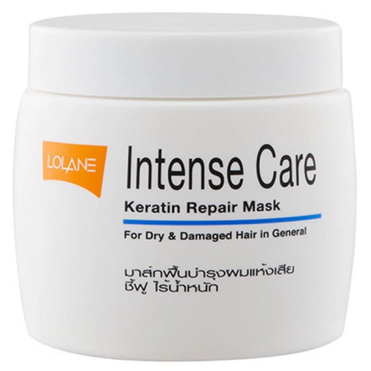 Lolane Intense Care Keratin Repair Mask for Dry & Damaged Hair 200g