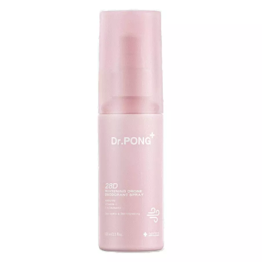 Dr. PONG 28D Whitening Drone Deodorant Spray - 100ml for Freshness and Whitening