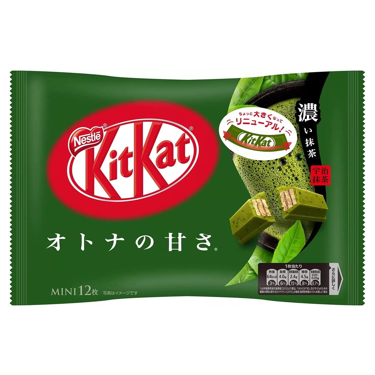 KitKat Matcha Green Tea 135.6g - Made in Japan