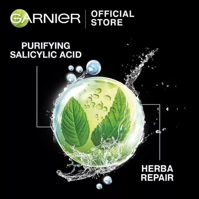 Garnier Men Oil Control Brightening Icy Scrub 100ml – Made in Indonesia