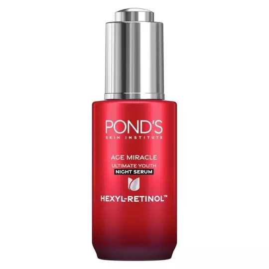 Pond's Age Miracle Ultimate Night Serum with Hexyl-Retinol, 30g