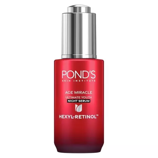 Pond's Age Miracle Ultimate Night Serum with Hexyl-Retinol, 30g