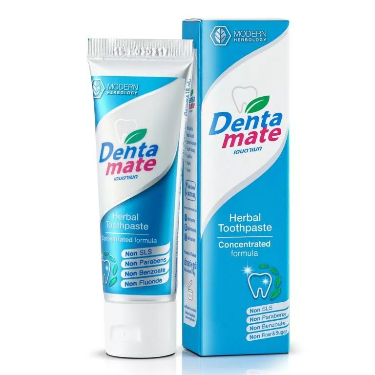 Denmate Herbal Toothpaste - Concentrated Natural Formula, 120g
