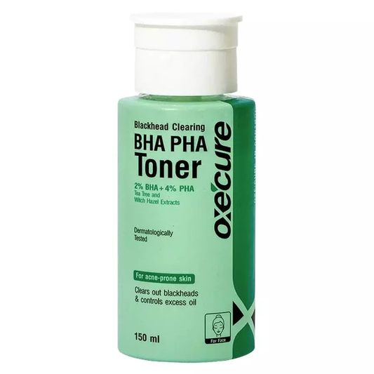 Oxe Cure Blackhead Clearing BHA & PHA Toner 150ml - Gentle pore cleanser for acne-prone skin