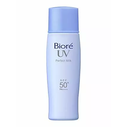 Biore UV Perfect Milk SPF50+ PA++++ 40ml - Lightweight Waterproof Sunscreen