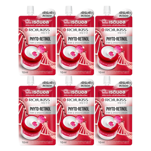 Rojukiss Phyto Retinol Firm & Smooth Cream - 10ml (Set of 6)