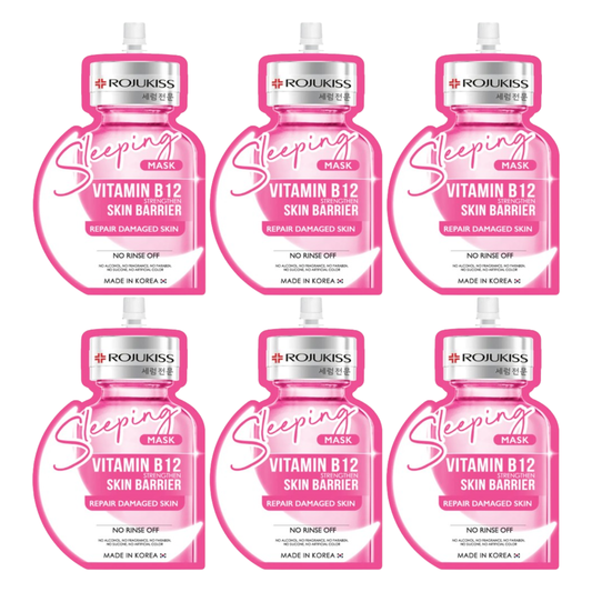 Rojukiss Vitamin B12 Sleeping Mask 20ml - Pack of 6