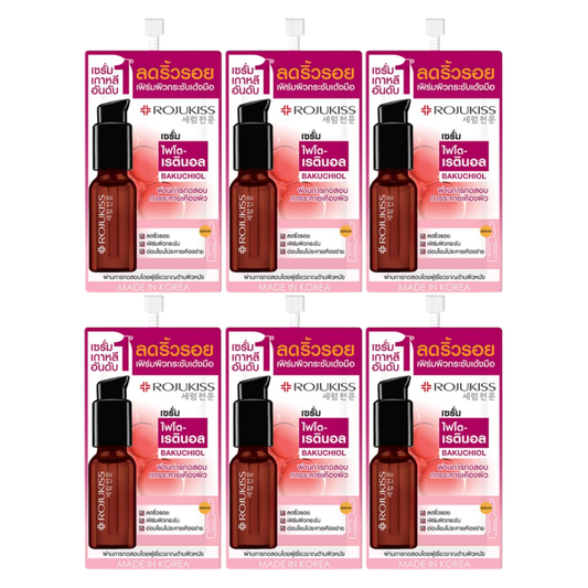Rojukiss Phyto-Retinol Firming & Smoothing Serum 7.5ml (Pack of 6)