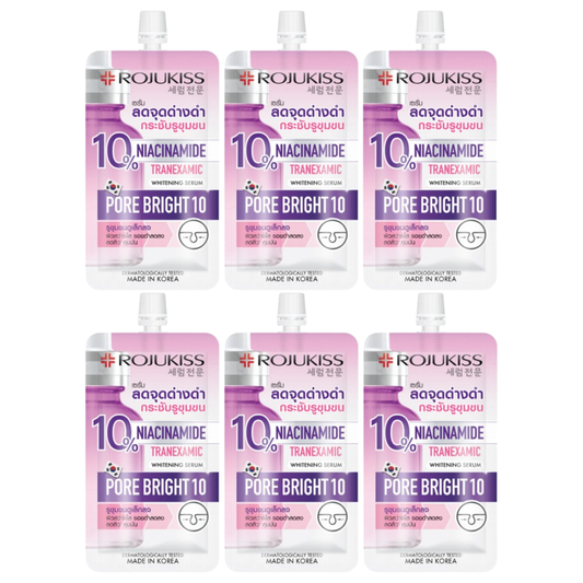 Rojukiss Porebright10 Whitening Serum 8ml – Pack of 6