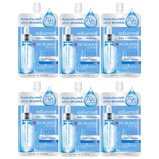 Rojukiss Hya Poreless Collagen Serum 6ml – Pack of 6