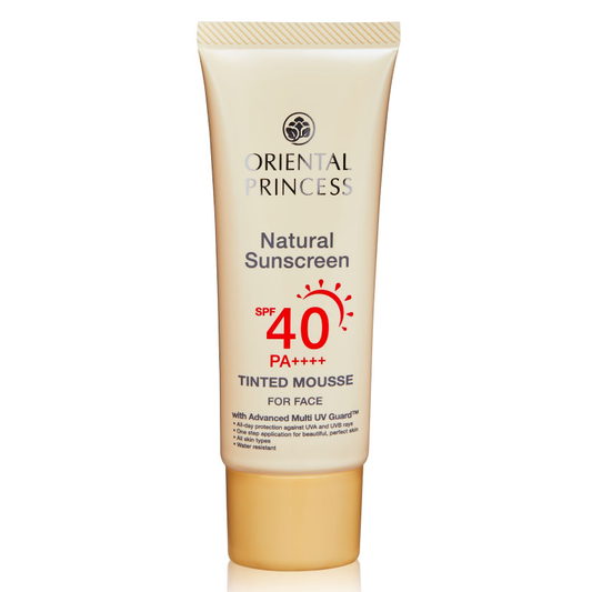 Oriental Princess Natural Tinted Sunscreen Mousse SPF 40 PA++++ 50g