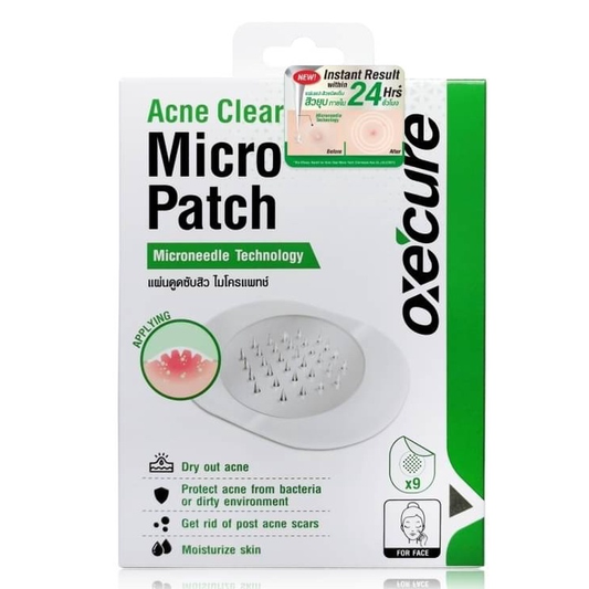 Oxe Cure Acne Clear Micro Patch - Fast-Acting Acne Treatment (9 Patches)